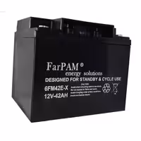 باتری یو پی اس فرپام 12 ولت 42 آمپر مدل 6FM long life