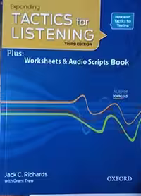 کتاب اکسپندینگ تکتیس فور لیسنینگExpanding Tactics for listening