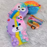کیف سیلیکونی بچگانه سها. مناسب برای مهد کودک و پارک