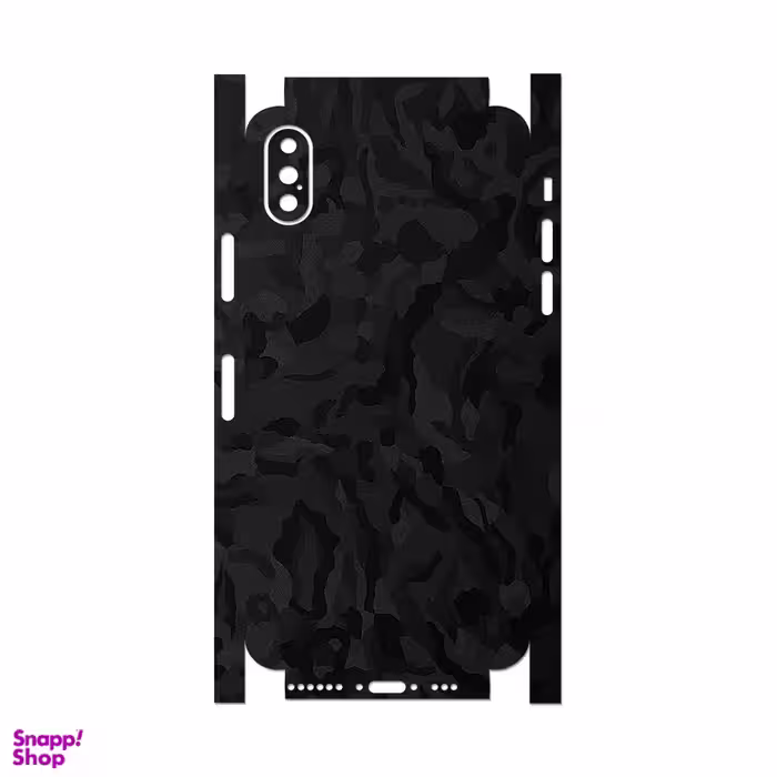 برچسب پوششی قاب گوشی موبایل طرح ارتشی مناسب برای اپل iPhone X / XS