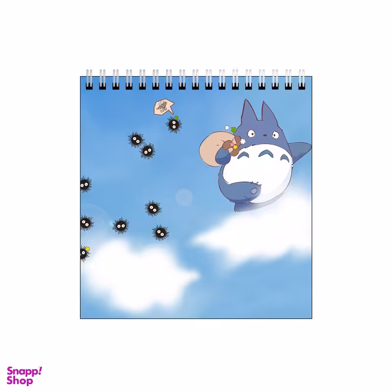 دفتر طراحی ۶۰ برگ طرح انیمیشن همسایه من توتورو کد 2093527