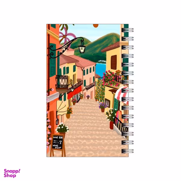 دفترچه یادداشت مدل to do list طرح منظره ونیز کد 0934158