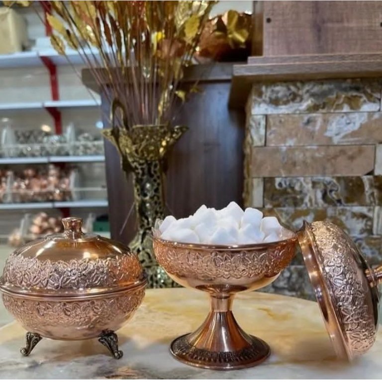 ⚜️قندان مسی⚜️
