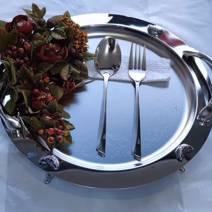 قاشق و چنگال یونیگ آهنربا نگیر طرح ناخنی 