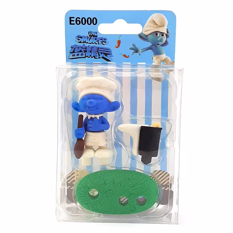 خرید پاک کن فانتزی پازلی طرح اسمورف