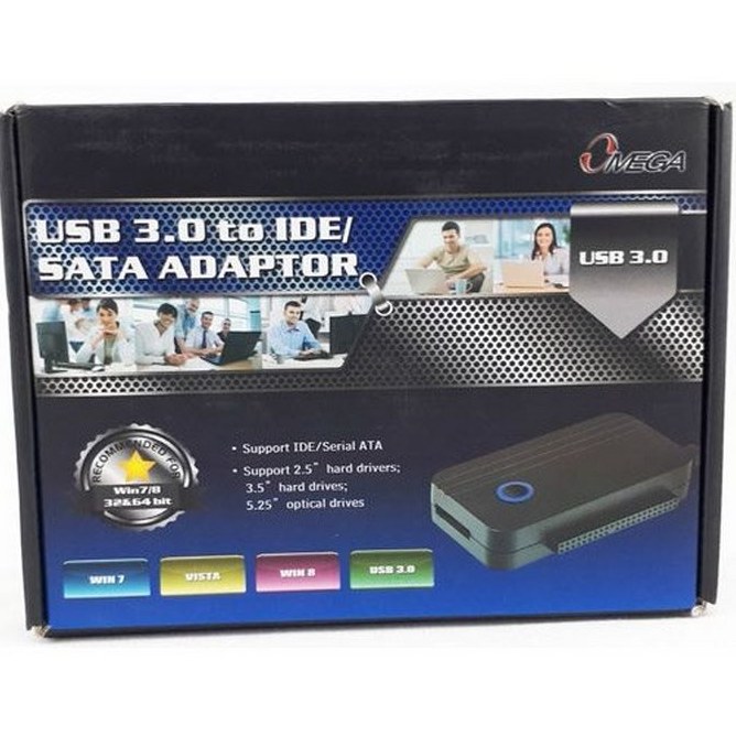 تبدیل SATA و IDE به  USB 30  امگا(تبدیل اتصال هارد به لپ تاپ با USB)
