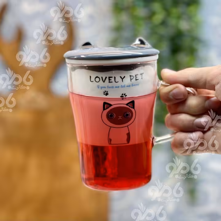 ماگ پیرکس گربه صافی سرامیک