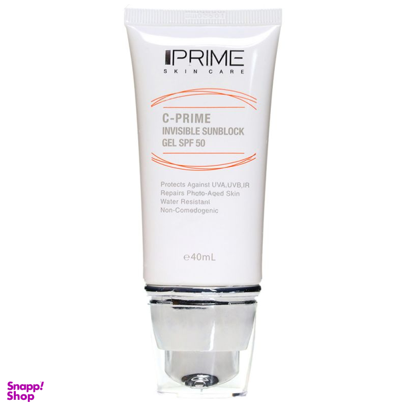 ژل ضد آفتاب پریم حاوی ویتامین ث با SPF 50 حجم 40 میلی‌لیتر