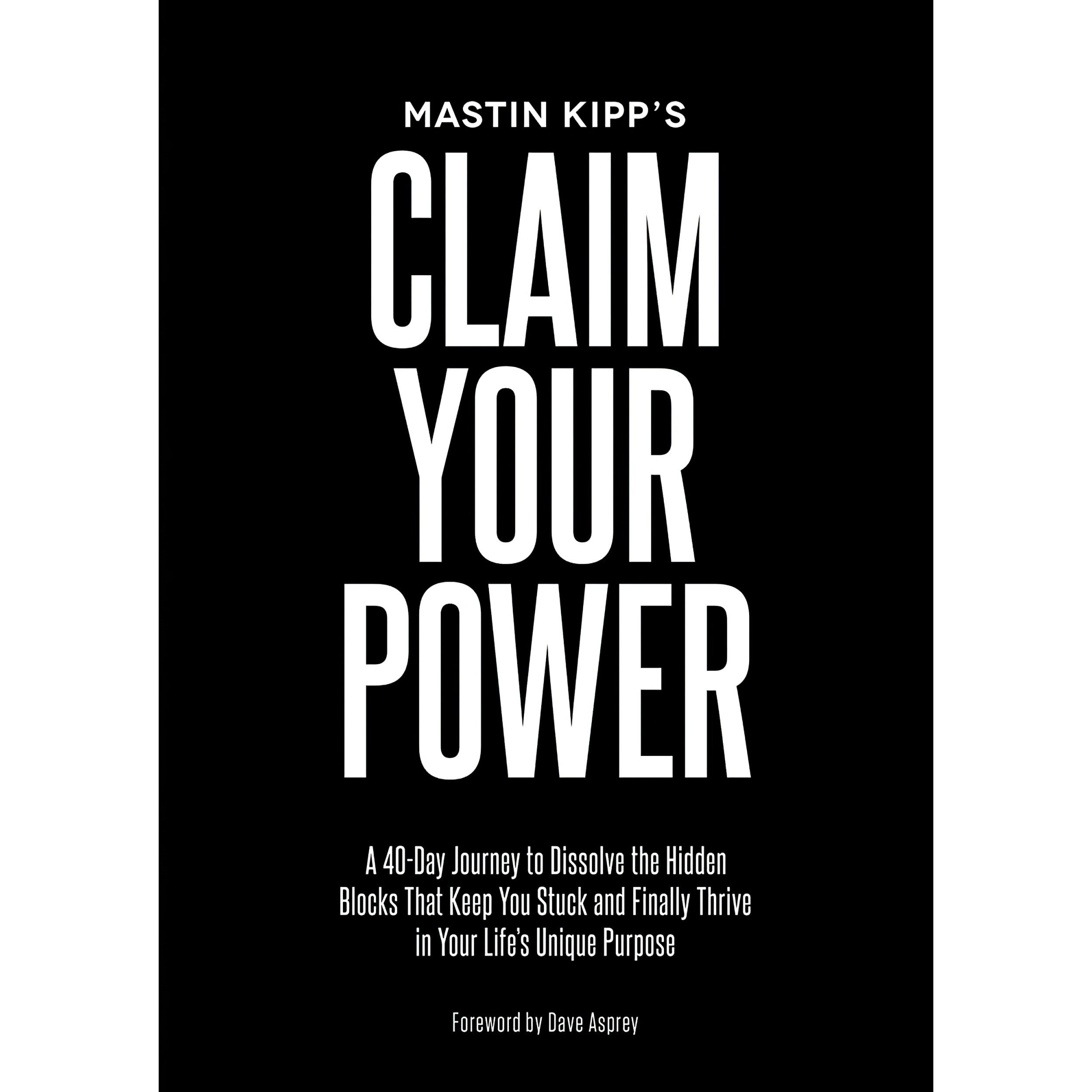 کتاب زبان اصلی Claim Your Power اثر Mastin Kipp and Dave Asprey