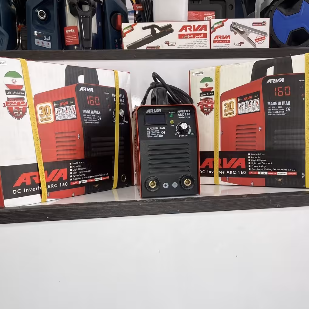 دستگاه جوش 160 آمپر آروا مدل 2116