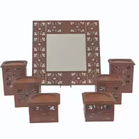 مجموعه ظروف هفت سین 7 پارچه مدل کلاسیک B92 