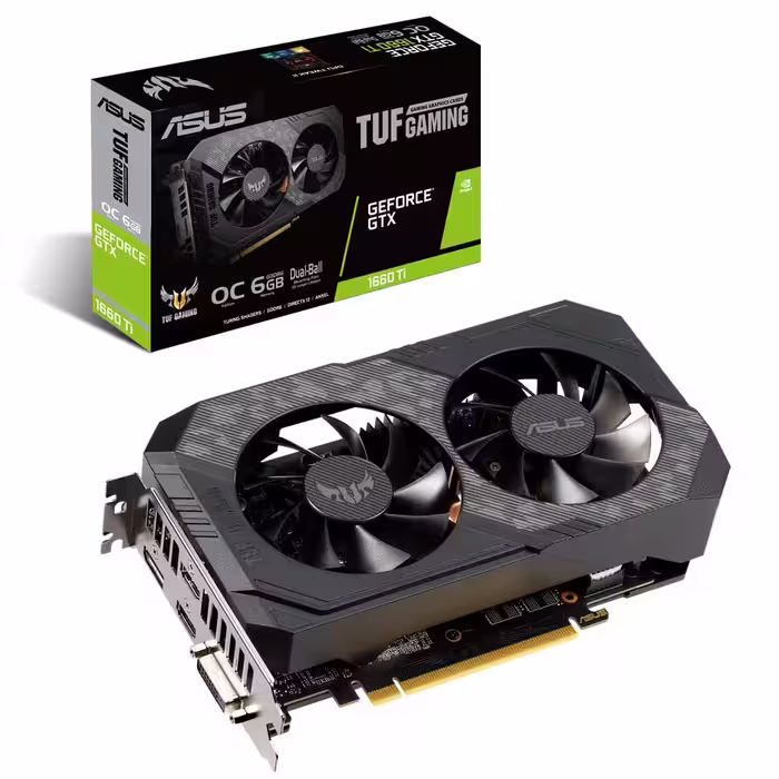 کارت گرافیک ایسوس TUF GTX1660TI OC 6G GAMING