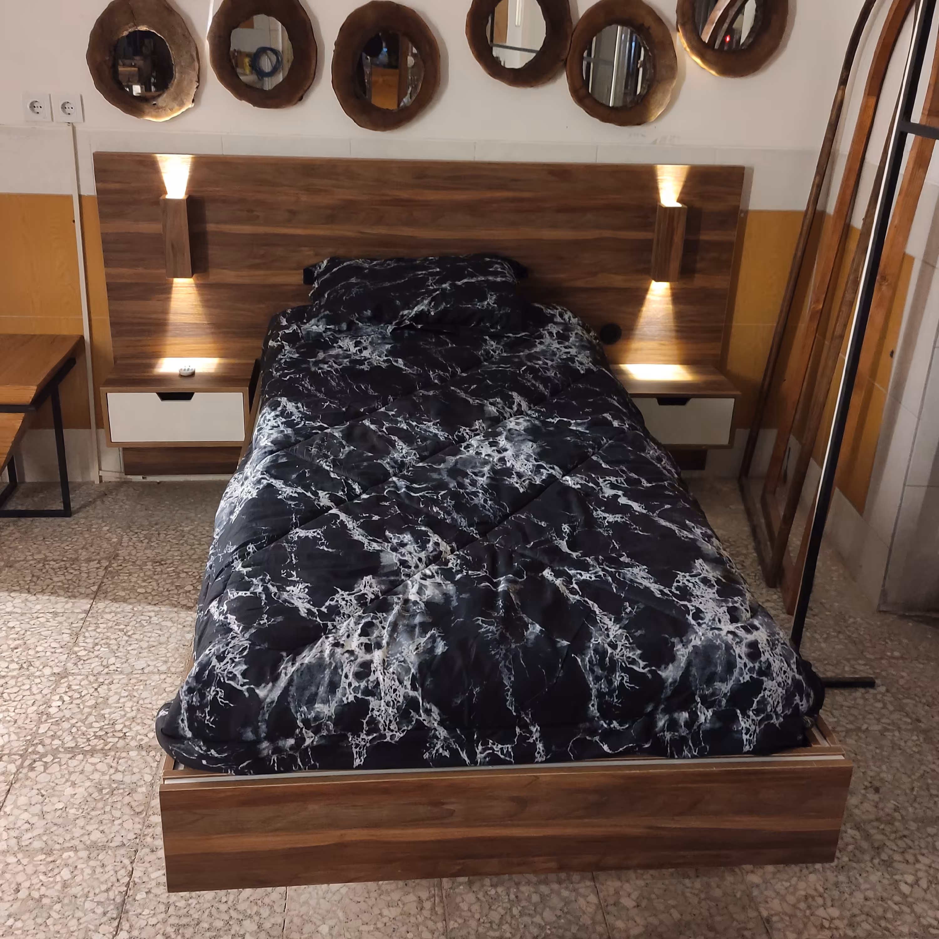 تخت خواب معلق یک نفره 