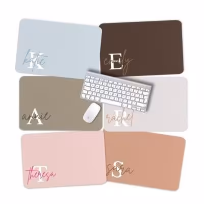 موس پد طرح حروف دلخواه
