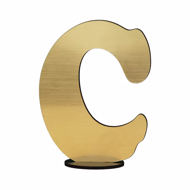 استند حروف طرح C