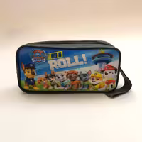 جامدادی طوسی دوزیپ جنس برزنتی سگهای نگهبان