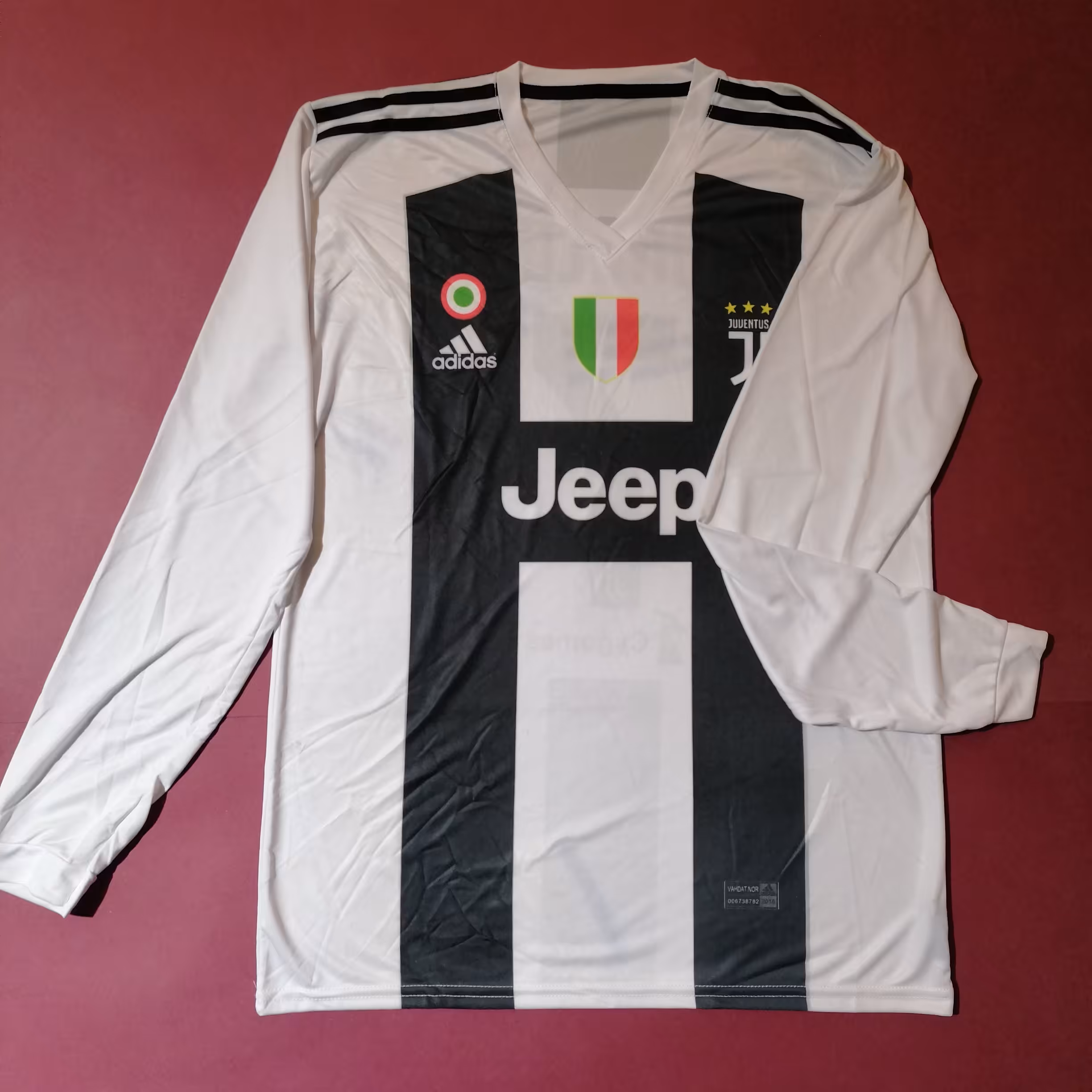 تیشرت و شورت یوونتوس آستین بلند کیفیت عالی تولید ملی 