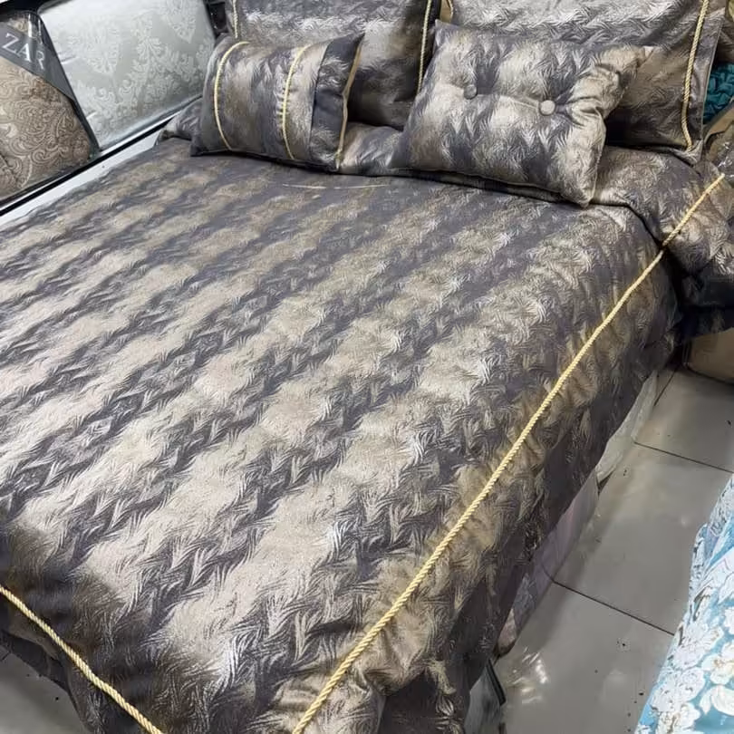 روتختی مخمل پنلی ترک دونفره درجه یک 8 تیکه جدید√√√√√√