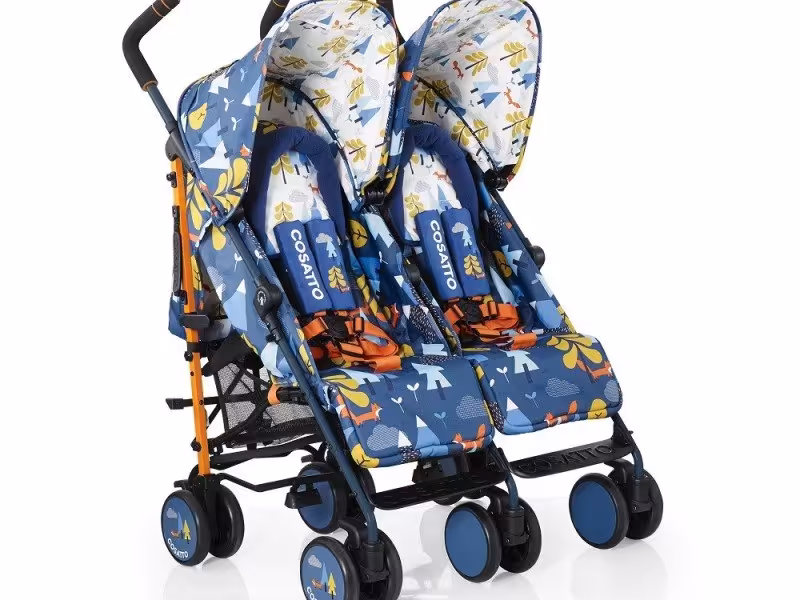 كالسكه دوقلو درخت آبي cosatto كد 3206
