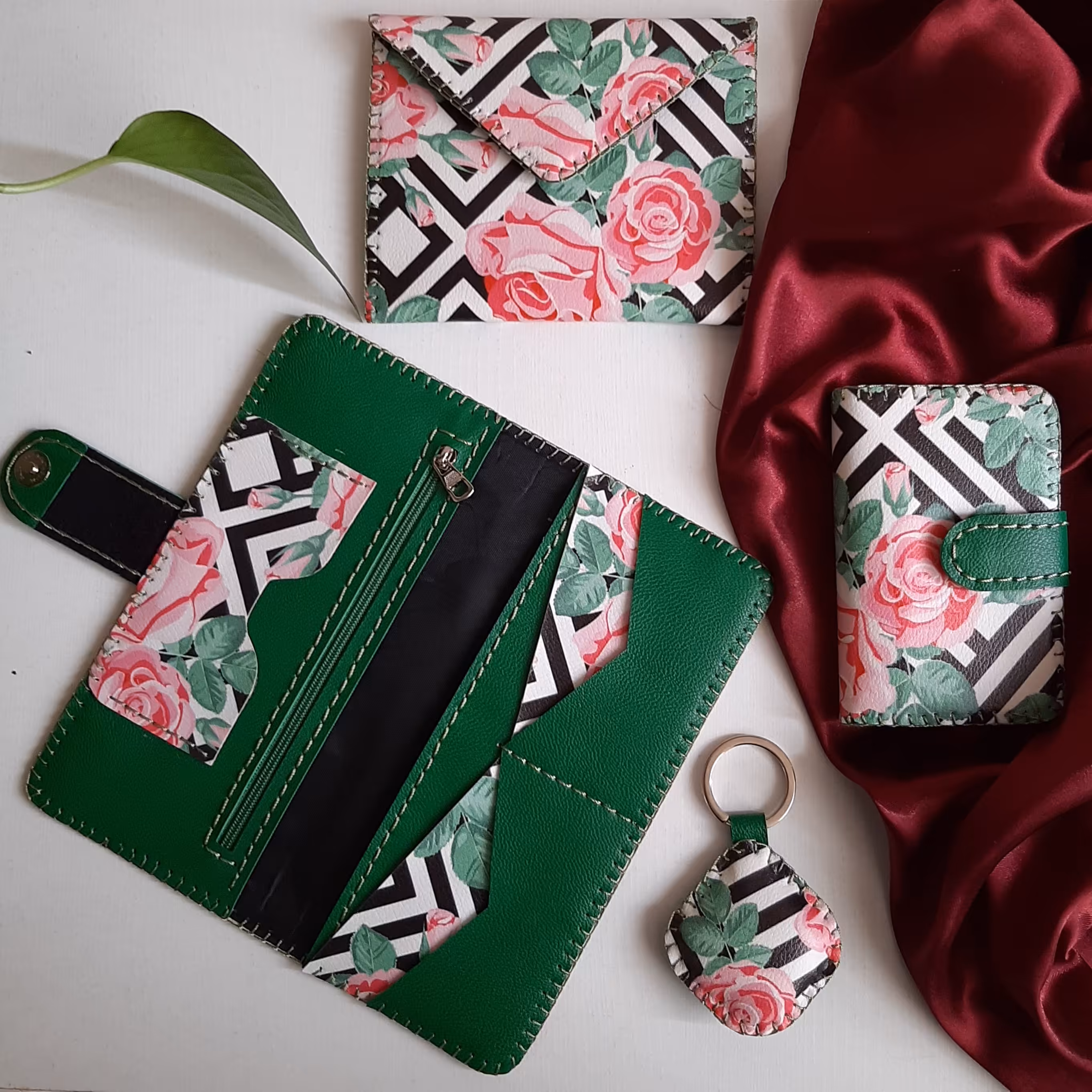 کیفپول چرم صنعتی  دستساز 