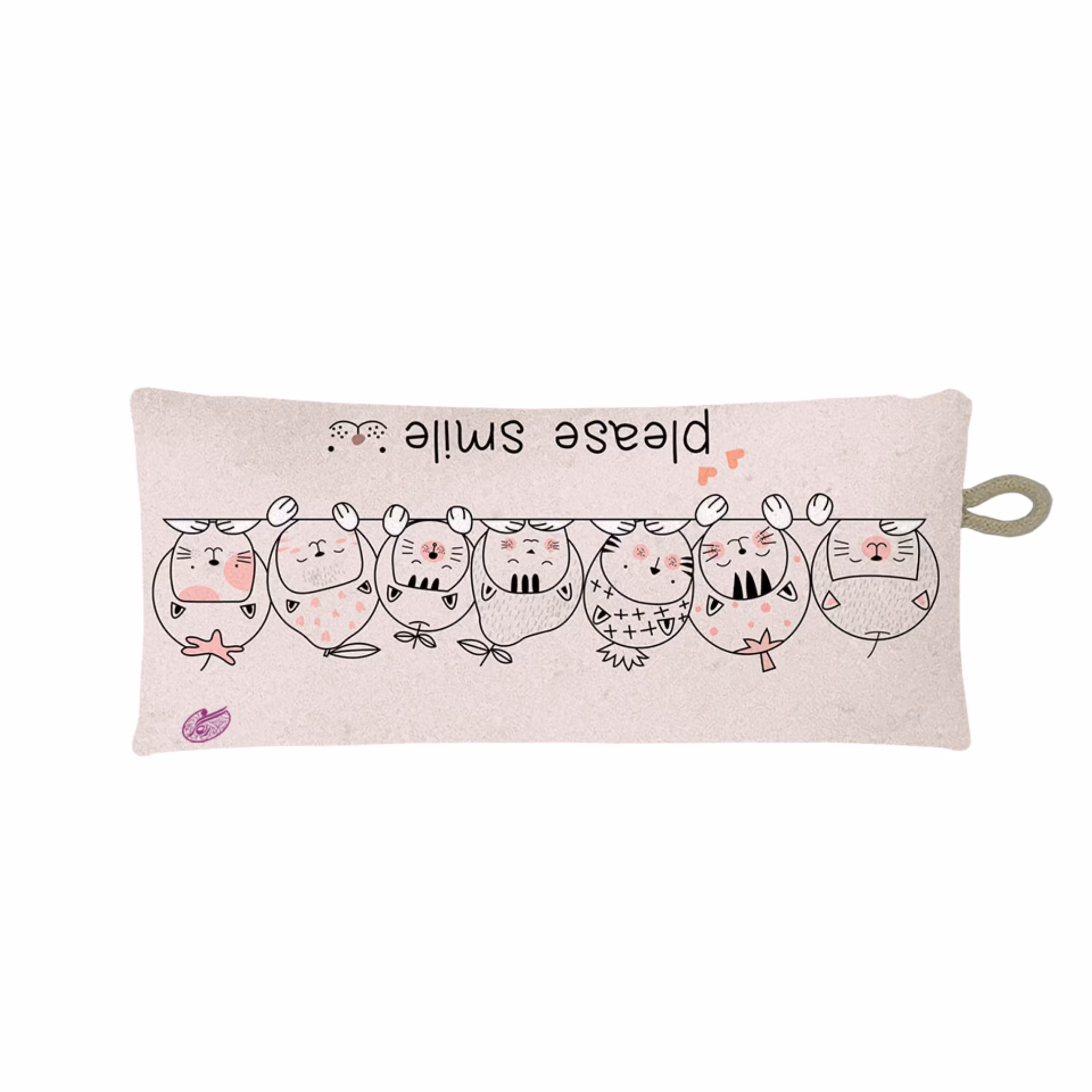 جامدادی جنس مخمل تک زیپ کد JSKH007