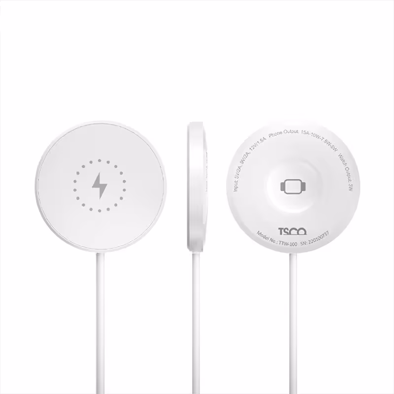 شارژر بی سیم تسکو 15W مدل ttw 100
