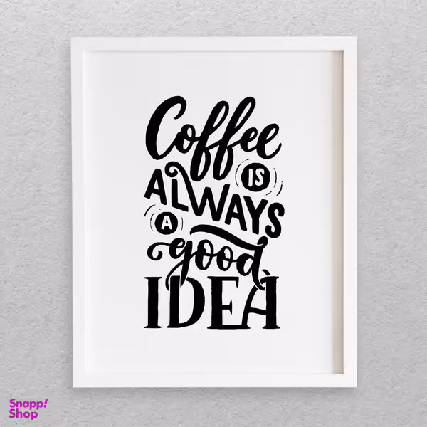 تابلو مدل نوشته انگلیسی طرح COFFEE کد 723