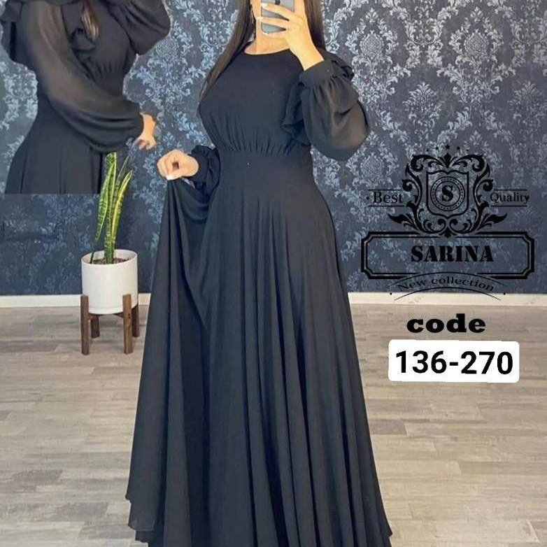 ماکسی کلوش
کرپ کش اعلا
تک رنگ مشکی