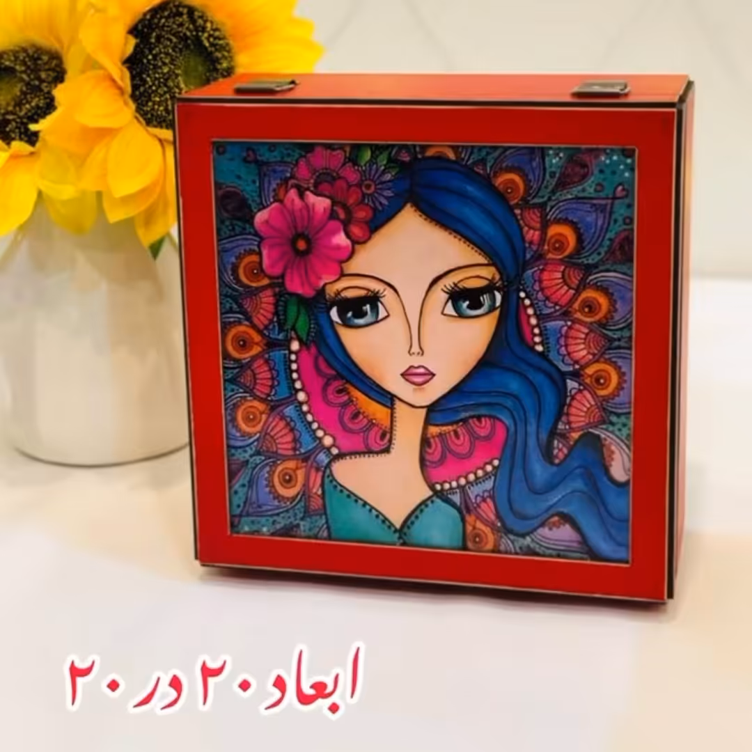 باکس و جعبه چوبی و جای جواهرات و بدلیجات در طرح های فانتزی و دخترانه 