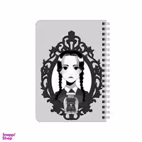 دفترچه یادداشت 80 برگ بامبیلیپ مدل چوبی طرح سریال ونزدی کد 2855137