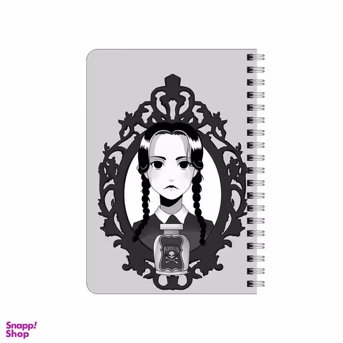 دفترچه یادداشت 80 برگ بامبیلیپ مدل چوبی طرح سریال ونزدی کد 2855137