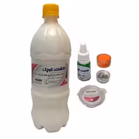 اسلایم خامه ای دانشمند کوچک مدل چسب ساخت همراه با بوراکس و رنگ کد YO