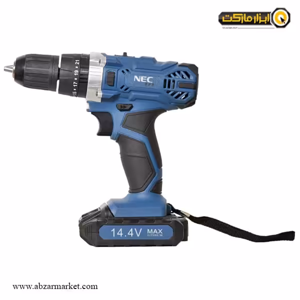 دریل شارژی NEC لیتیوم 14.4 ولت مدل 1814