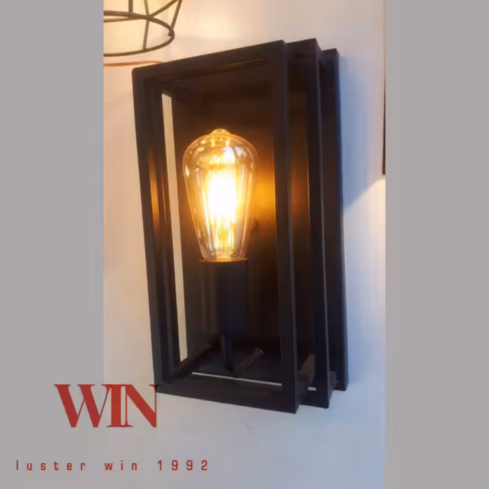 لوستر دیواری تک شعله فلزی وین 1992