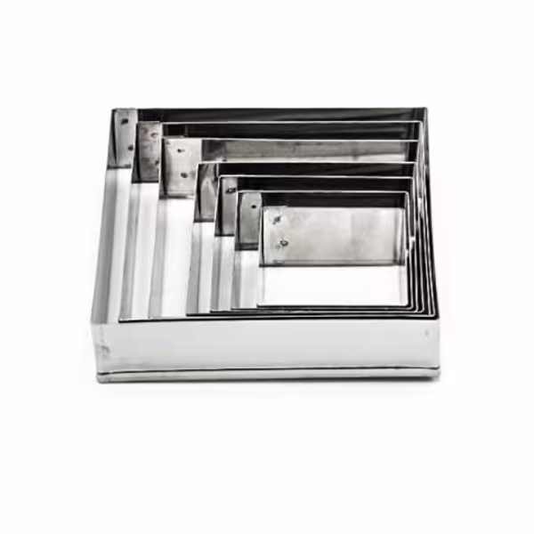 کاتر شیرینی پزی مدل مربع مجموعه 7 عددی