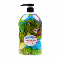 شامپو سر و بدن کودک با عصاره آلوئه ورا و سیب