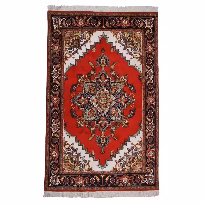 فرش دستباف سه متری مدل هریس خراسان کد 4020218