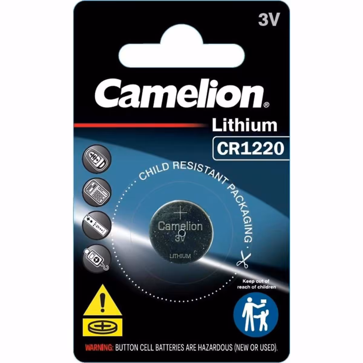 باتری سکه ای لیتیومی کملیون مدل CR1220


