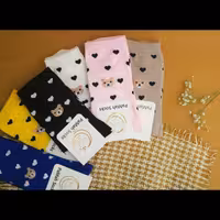 جوراب تدی ساق بلند با کیفیت عالی با رنگبندی متنوع 