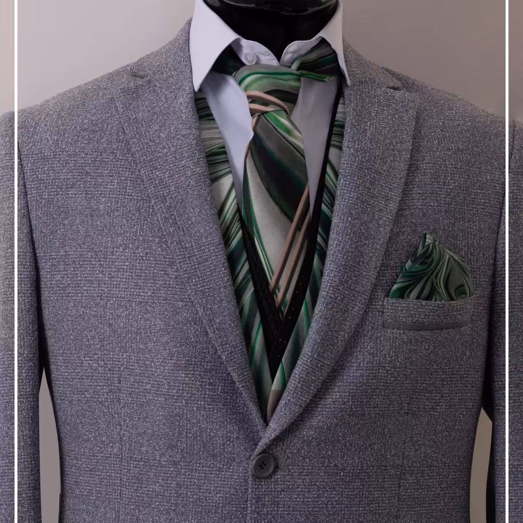 روسری شال کراوات و پوشت بصورت ست خانواده کد محصول 31