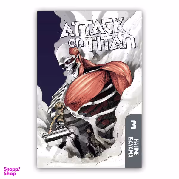 کتاب Attack on Titan 3 اثر Hajime Isayama نشر Kodansha Comics