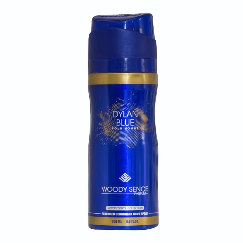 اسپری خوشبو کننده بدن مردانه وودی سنس مدل Dylan Blue حجم 200 میلی لیتر