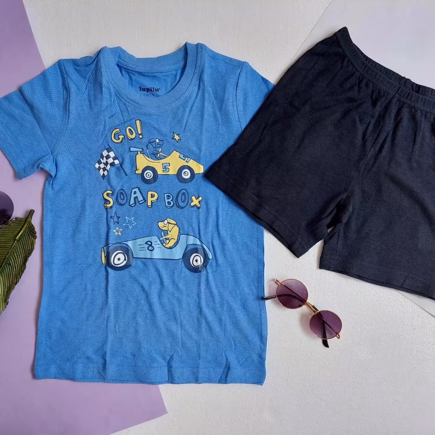 تیشرت و شلوارک سوزنی لوپیلو 4 تا 6 سال