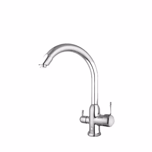 خرید و قیمت شیر ظرفشویی دومنظوره درخشان مدل رز | نوین هوم