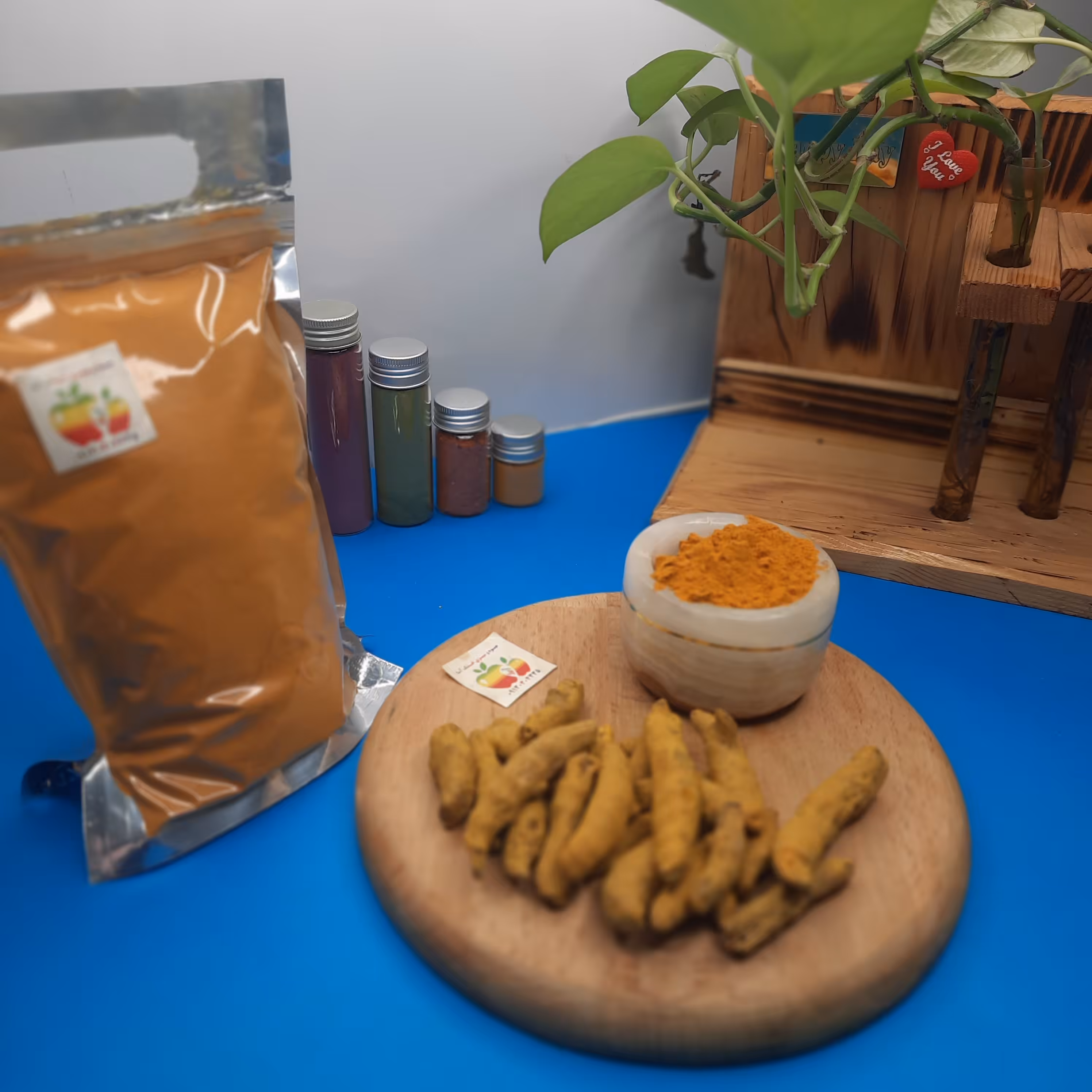 پودر نرم زردچوبه اعلا 500 گرمی