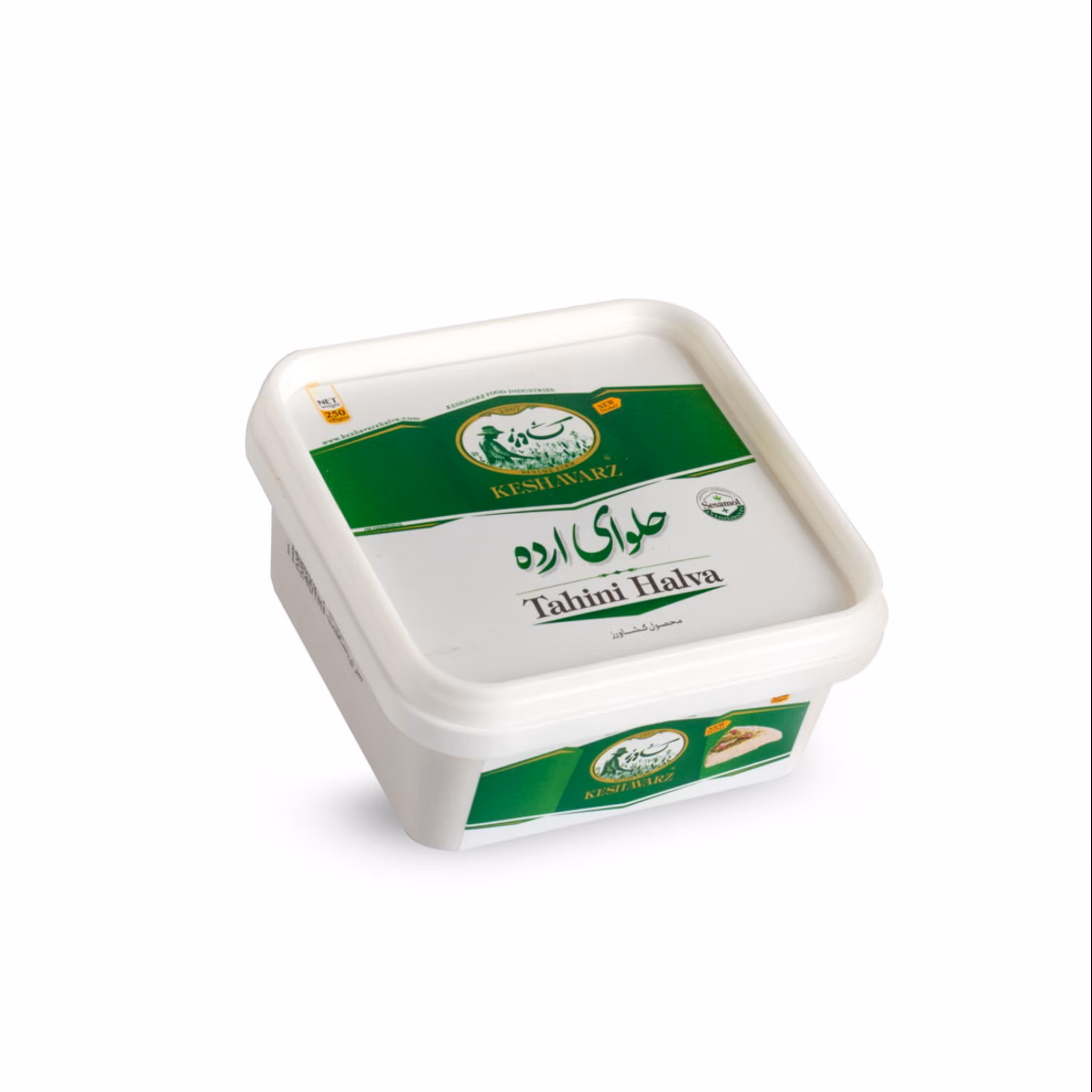 حلوا ارده 250 گرمی کشاورز