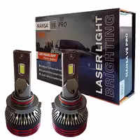 هدلایت دو طرفه مانسا مدل V8 PRO پایه 9005 بسته دو عددی