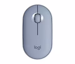 ماوس بی‌ سیم لاجیتک Mouse Wireless M350 RF Eucalyptus-Blue Gray