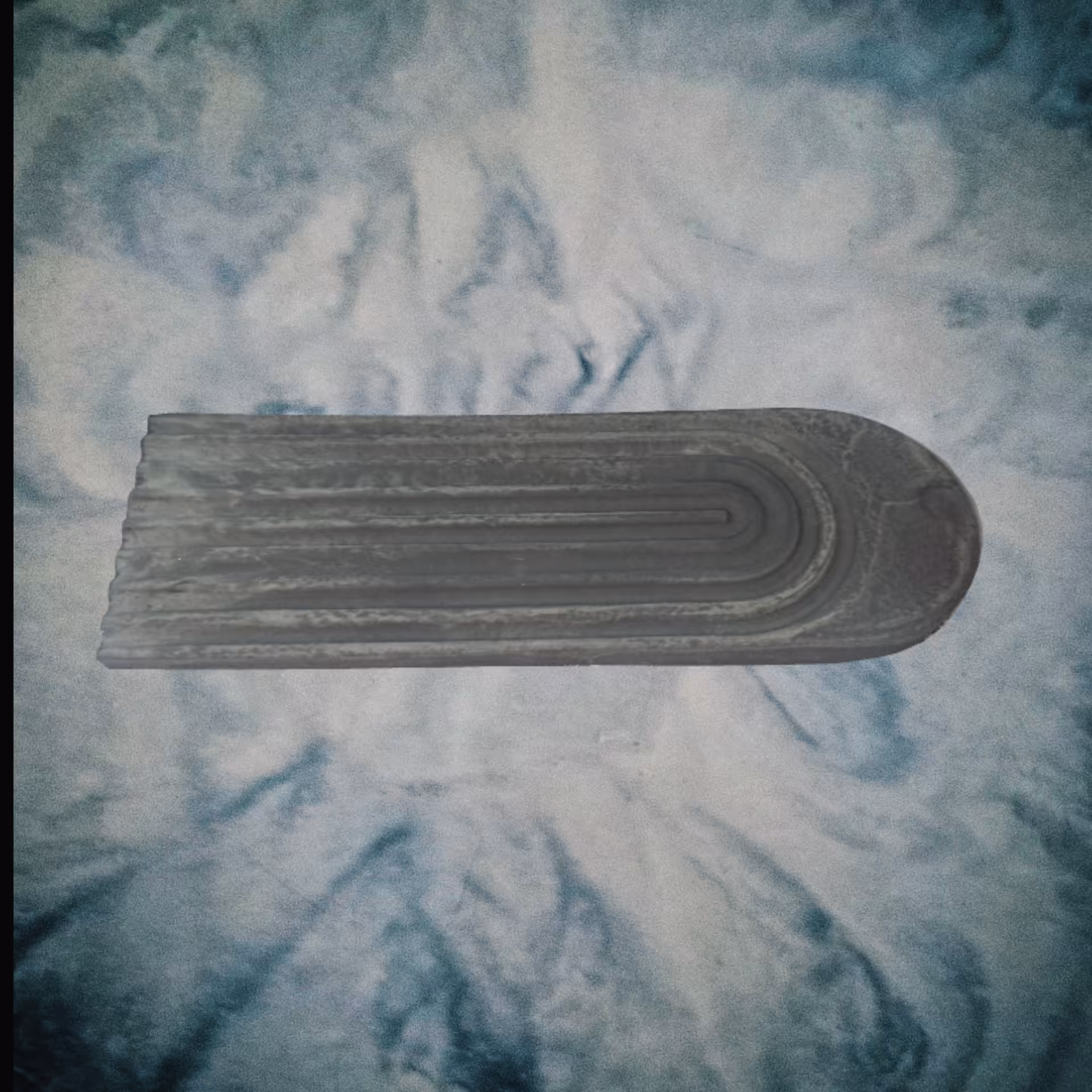 جا عودی مستطیل سنگ مصنوعی رنگ طوسی خاکستری کد 706