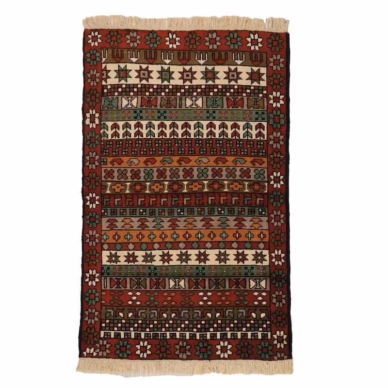 فرش دستباف دو و نیم متری مدل خراسان کد 4020209(فروش چکی 6 ماهه با کد تخفیف farshgereh)